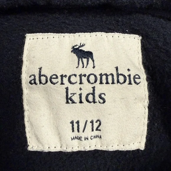 Abercrombie Kids Dark Blue Hoodie - Picture 3 of 3